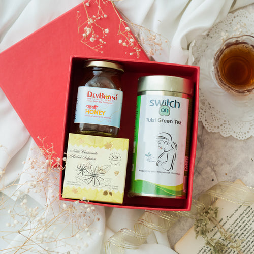 Herbal Tea and Honey Gift Pack
