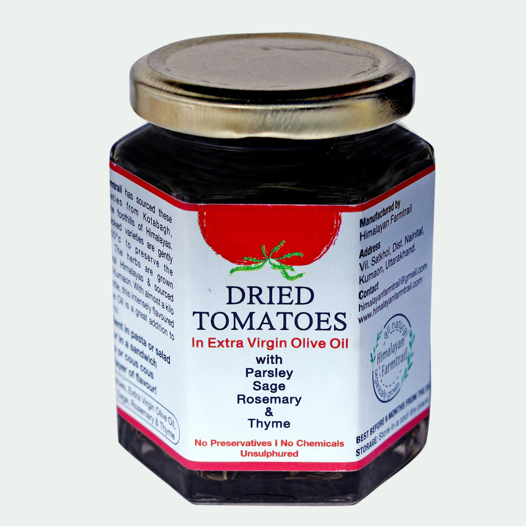 Dried Tomatoes In Extra Virgin Olive Oil (140 gms)