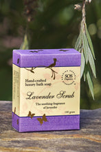 Load image into Gallery viewer, Lavender Luxury Scrub Soap (100g)
