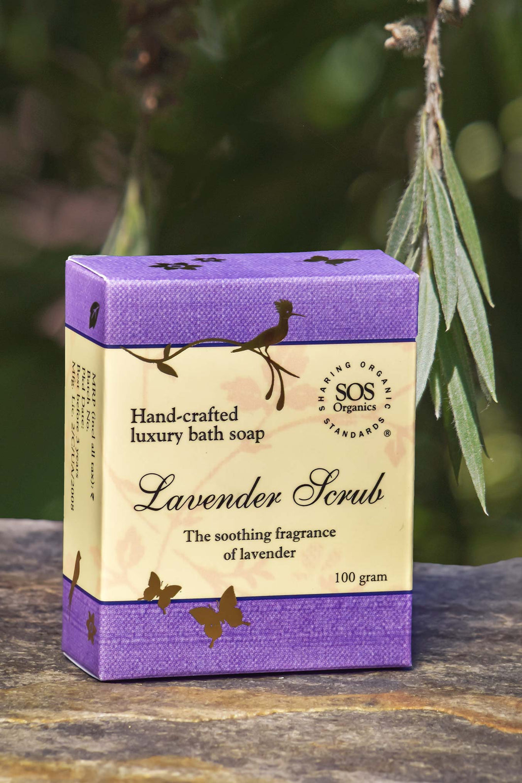Lavender Luxury Scrub Soap (100g)