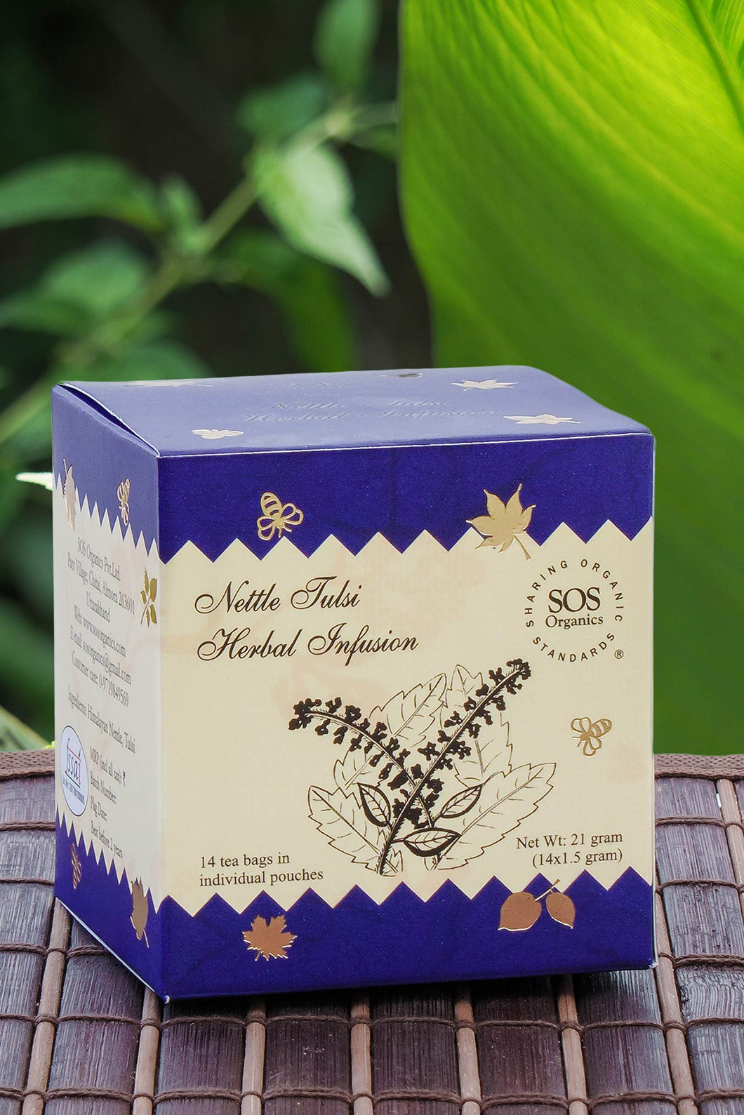 Himalayan Nettle Tulsi Herbal Infusion (14 tea bags), 25g
