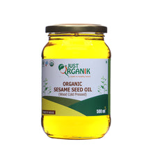 Load image into Gallery viewer, Organic Cold Pressed Sesame Oil White (500ml)
