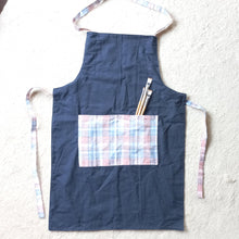 Load image into Gallery viewer, Reversible Apron with Custom Hand Embroidered Name
