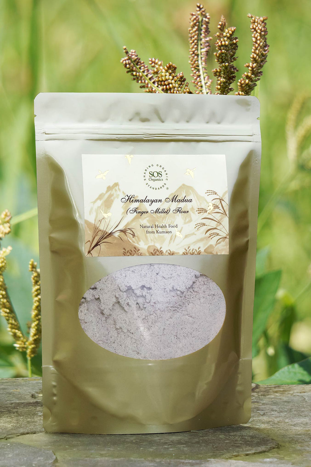 SOS Organics Himalayan Madua (Finger Millet) Flour - Certified Organic